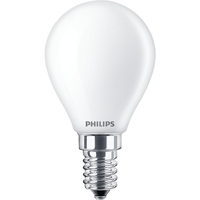 Philips LED kronepære 40W - varmt hvidt lys