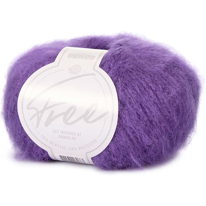 BUMBO Free Akrylblanding - Mørk lavendel 017