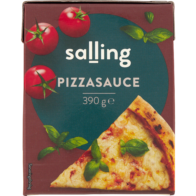 Pizzasauce m. basilikum