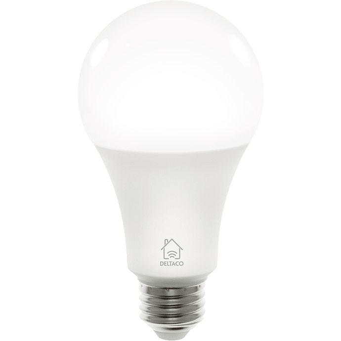 Deltaco Smart LED-pære E27 - hvid