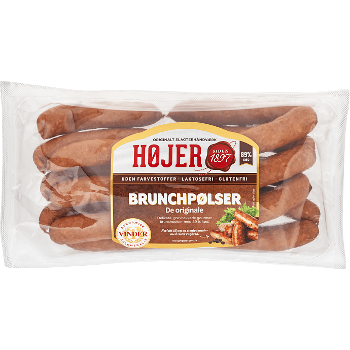 Brunchpølser glutenfri