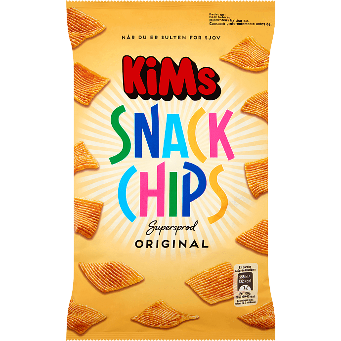 Chips m. krydderier