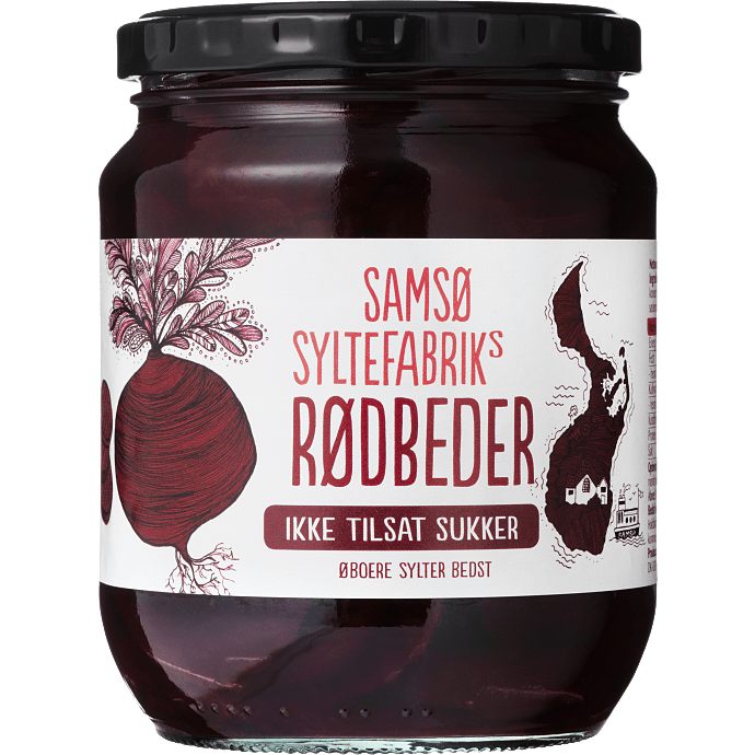 Syltede rødbeder u tilsat sukker