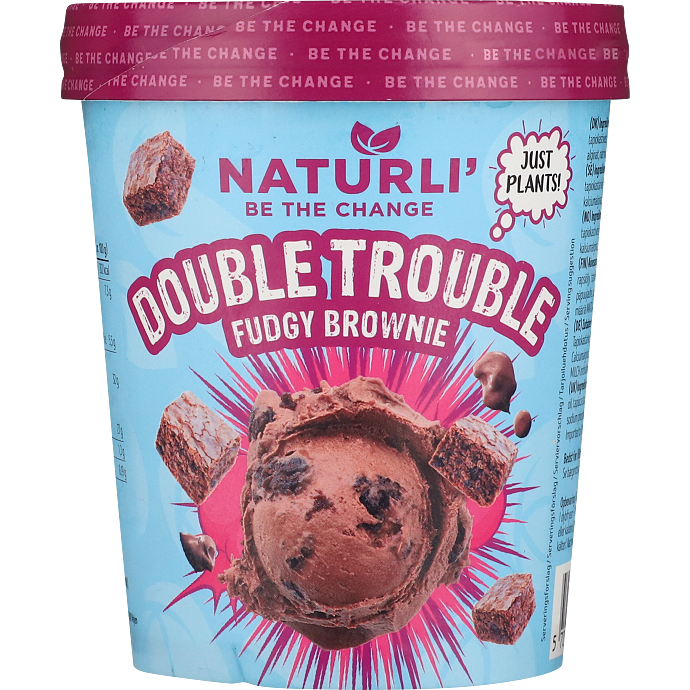 Vegansk is m. brownie