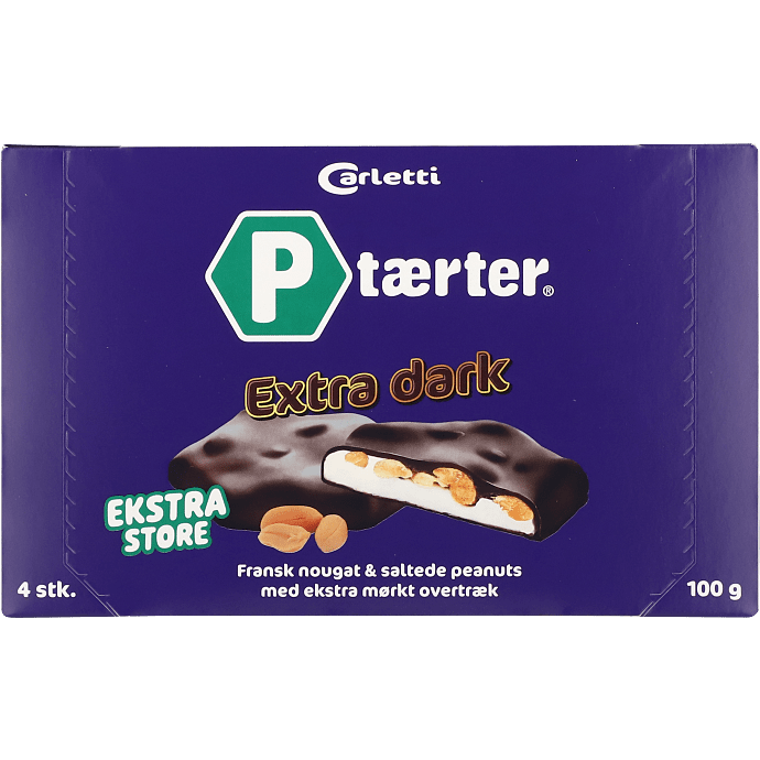 P-tærter Extra Dark