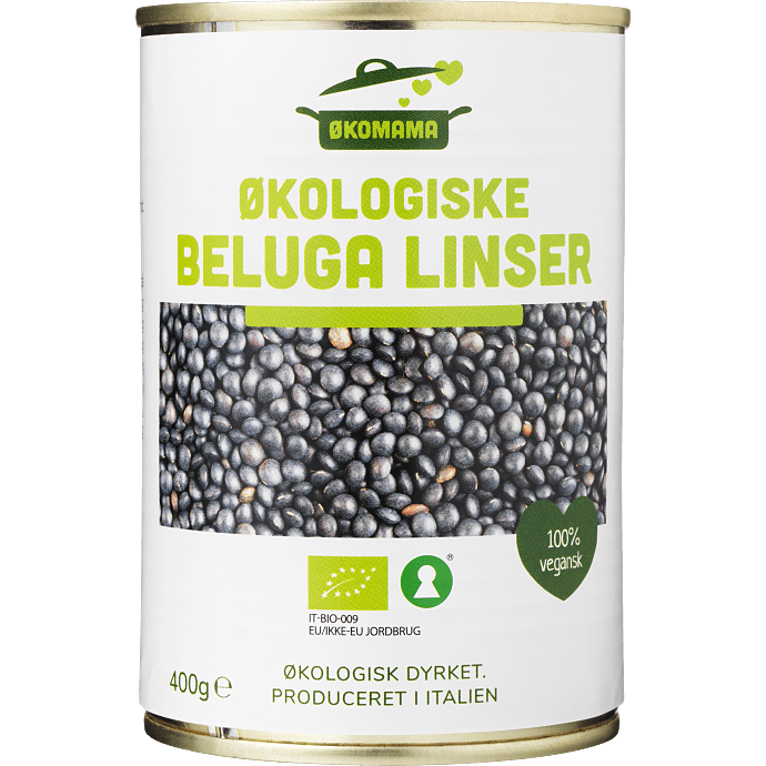 Belugalinser øko
