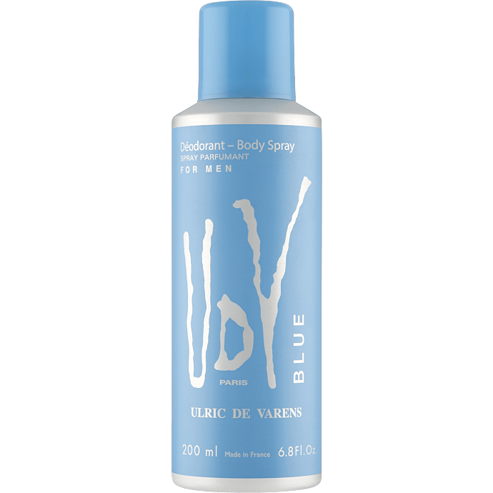 Blue deospray