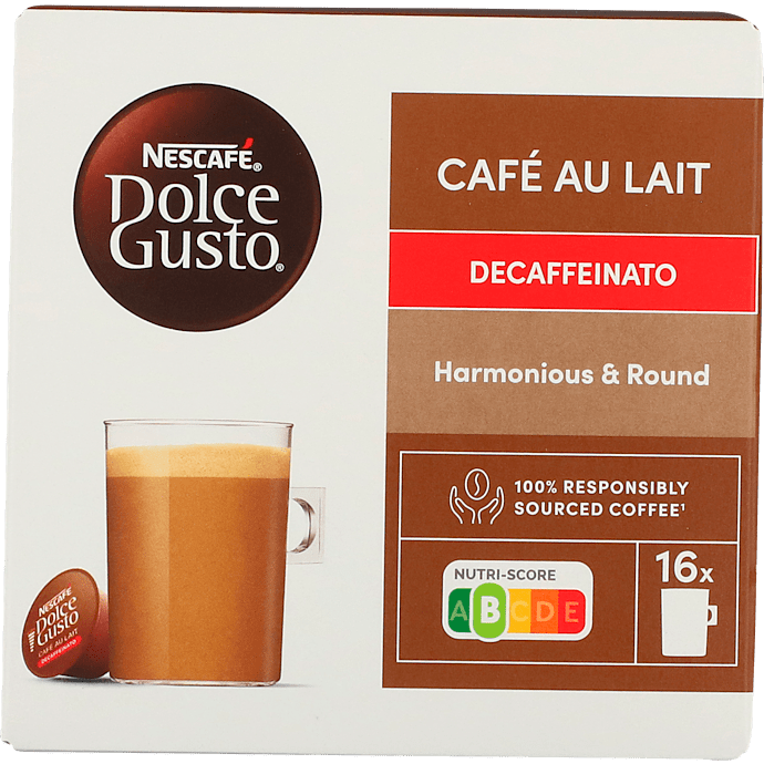 Koffeinfri Café Au Lait kaffekapsler