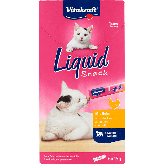 Flydende snack m. kylling