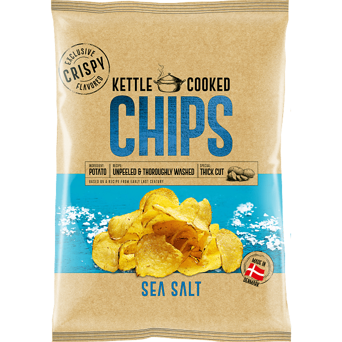 Chips m. havsalt