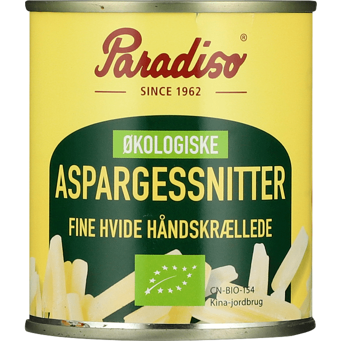 Hele hvide asparges øko
