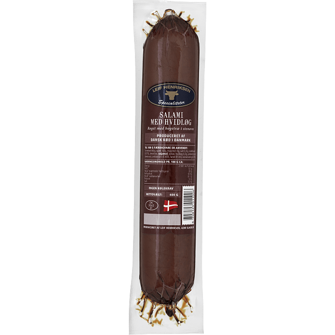 Salami m. hvidløg