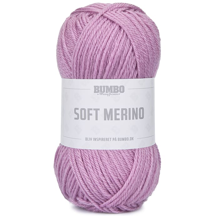 BUMBO Soft Merino Uldgarn - Syrenrosa 136