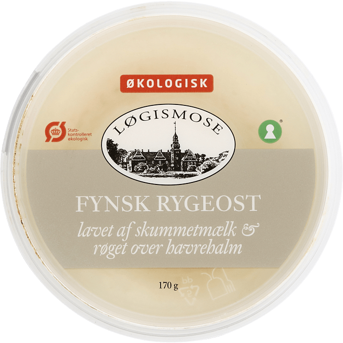 Rygeost 1 % fedt øko
