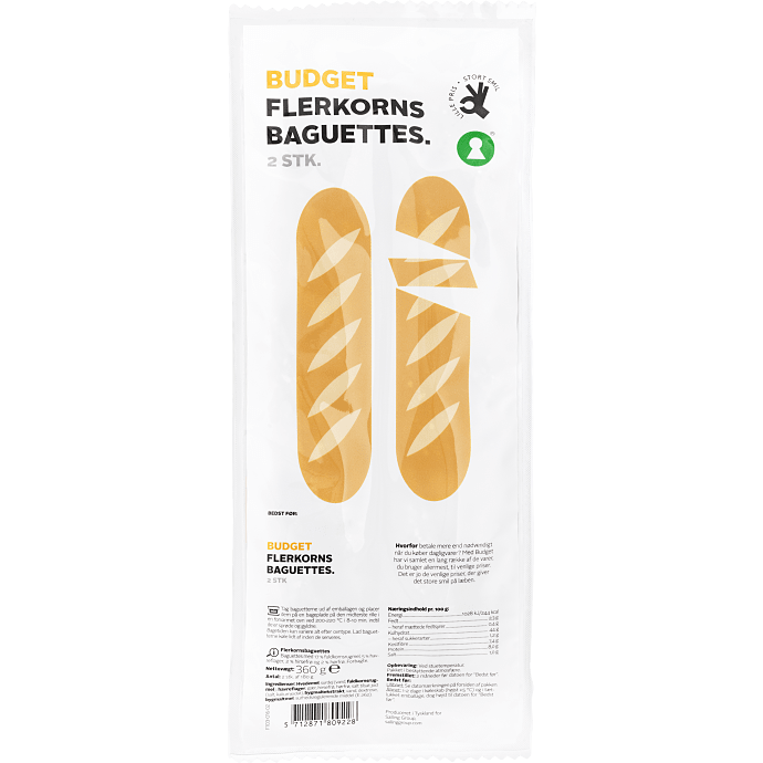 Flerkornsbaguette