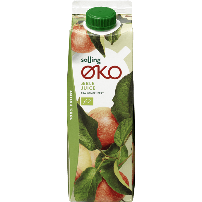 Æblejuice fra koncentrat øko