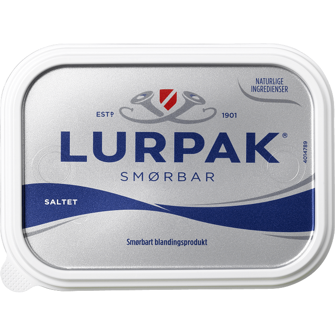 Saltet smørbar