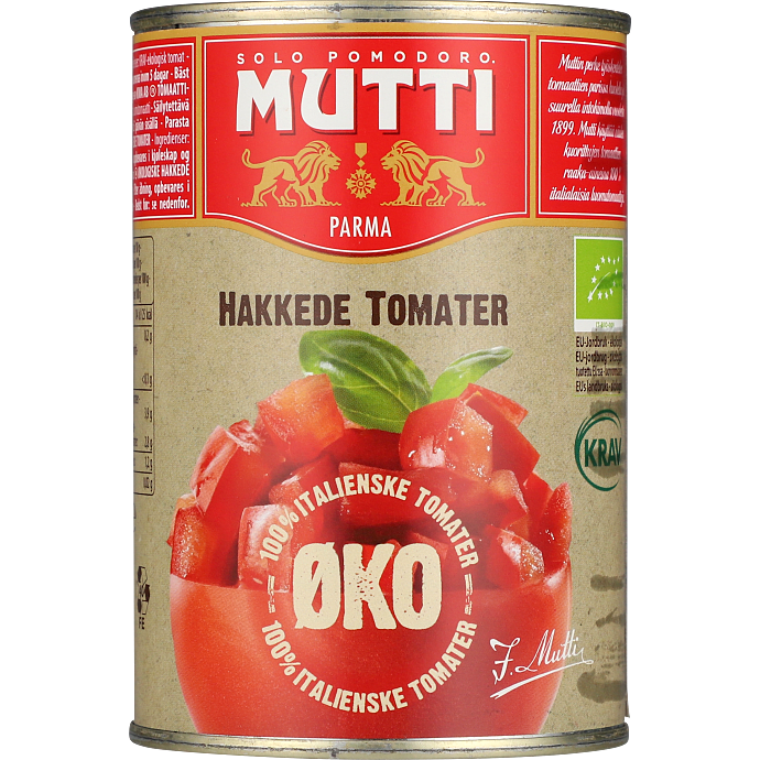 Hakkede tomater øko