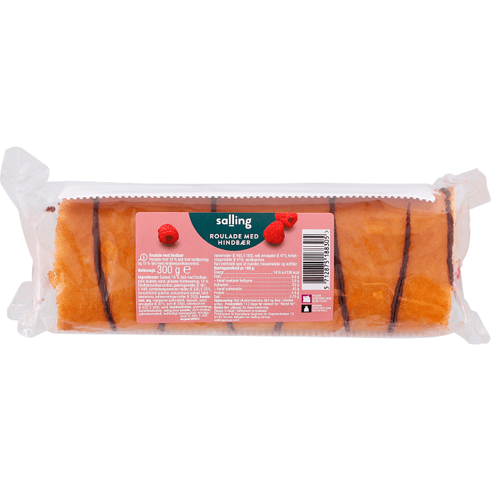 Hindbærroulade