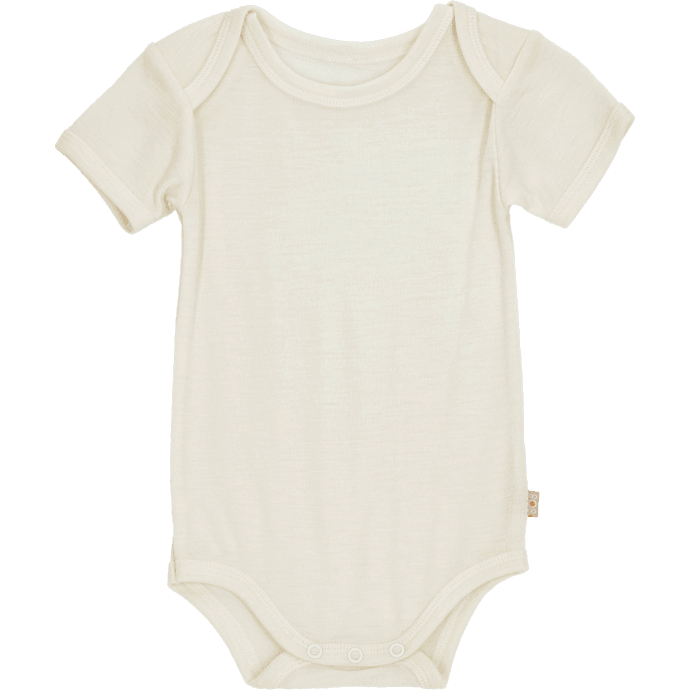 808 baby uld body str. 80 - hvid