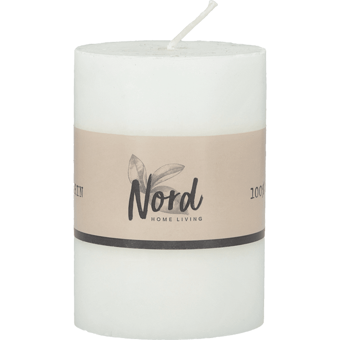 Nord bloklys 7x10 cm - hvid