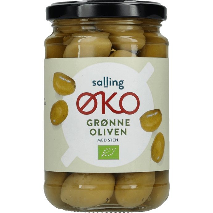 Grønne oliven øko