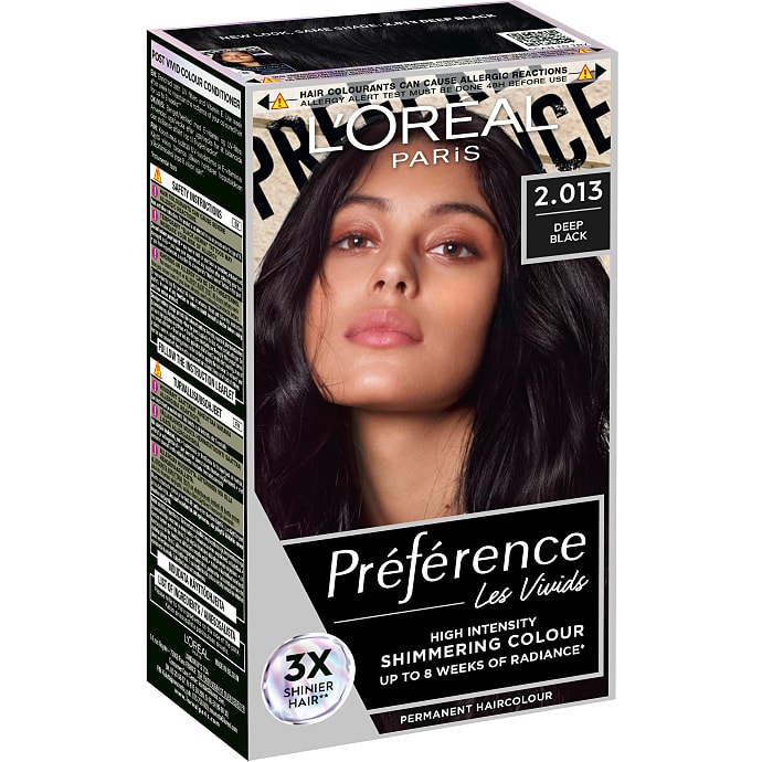 Permanent hårfarve 2.013 Deep Black