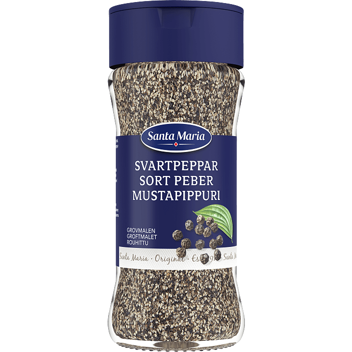 Groftmalet sort peber