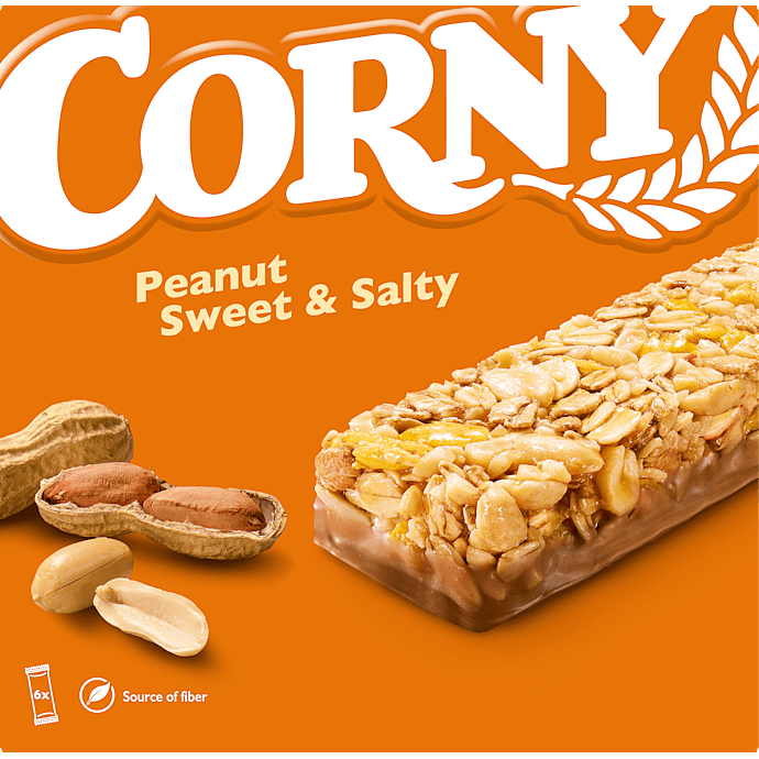 Müslibarer m. peanuts