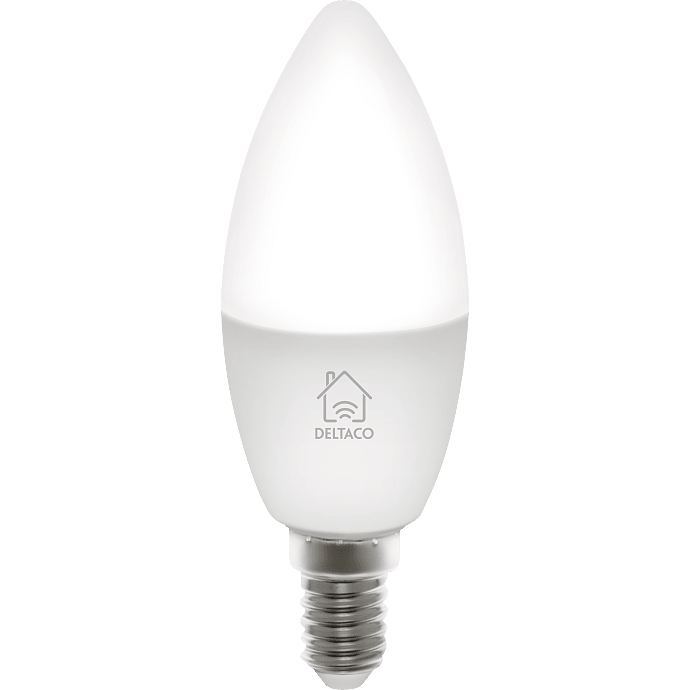 Deltaco Smart Kerte LED-pære E14 - hvid