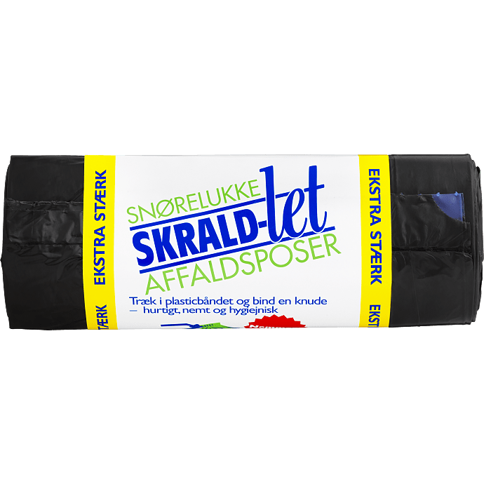 Affaldsposer m. snøreluk 20 L