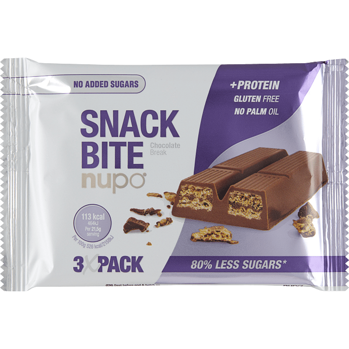 Protein vaffelstænger m. kakaocremefyld