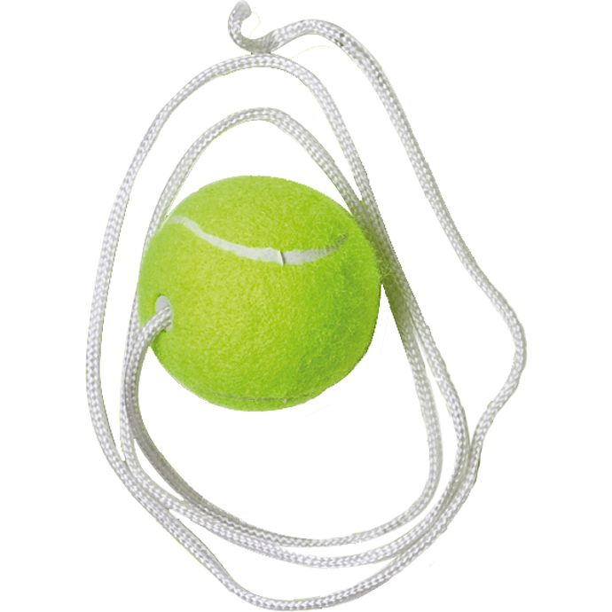 SpinOut tennisbold med snor