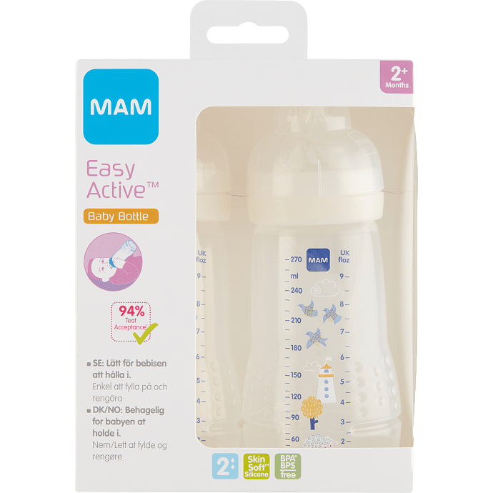 Sutteflaske slow flow 270 ml