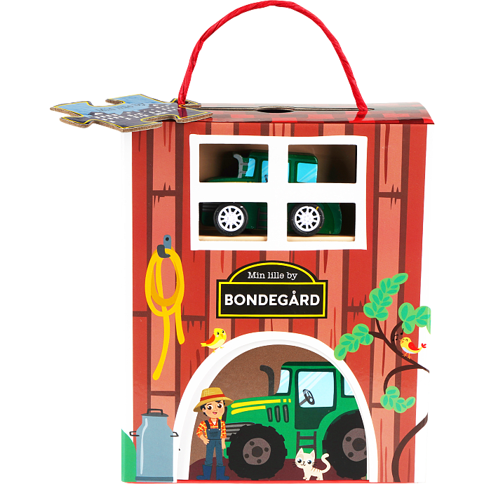 Min lille by junior - bondegård