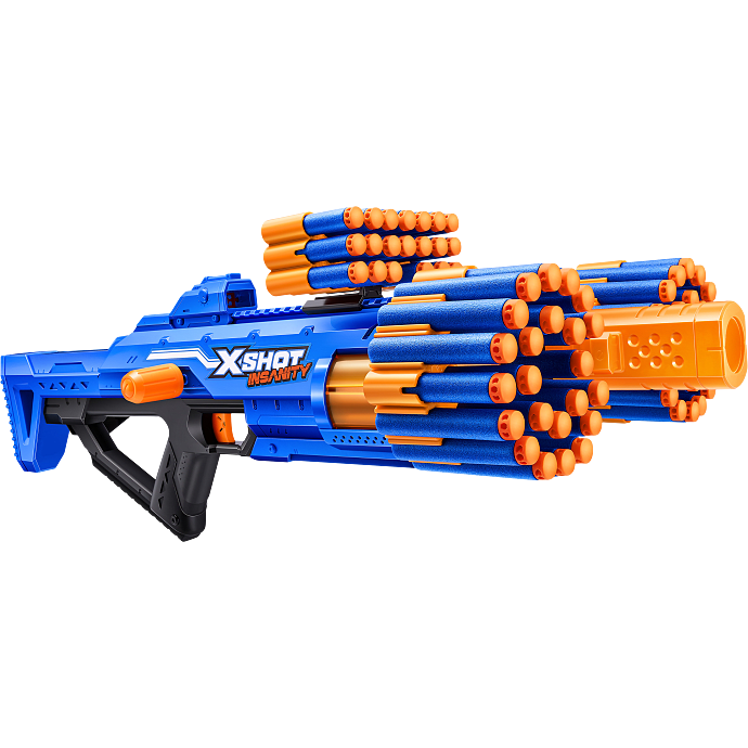 X-Shot Insanity Berzerko Blaster med 48 pile