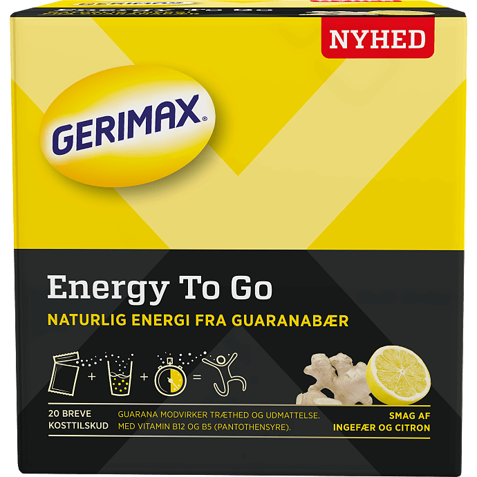 Multivitamin m. ingefær og citron smag