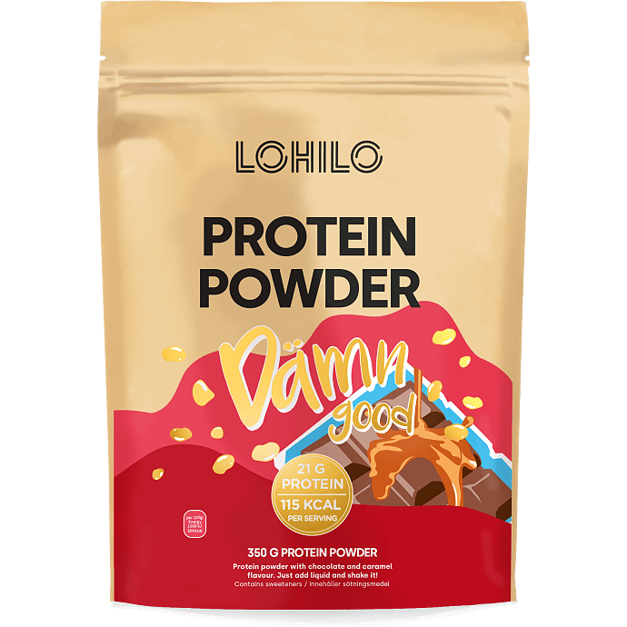 Proteinpulver m. chokoladesmag