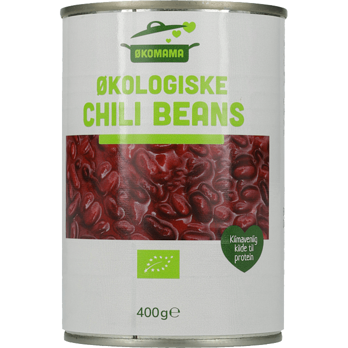 Kidneybønner i chilisauce øko