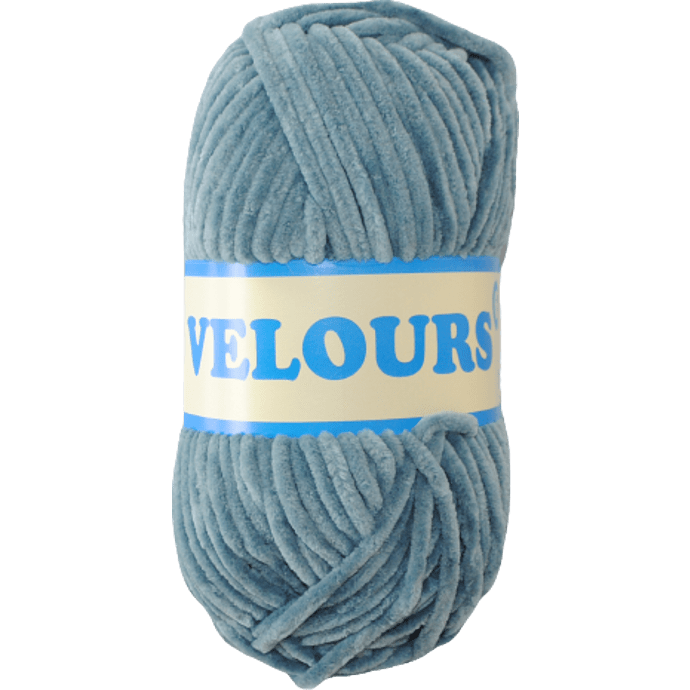 Velour garn 100g - Demin 022