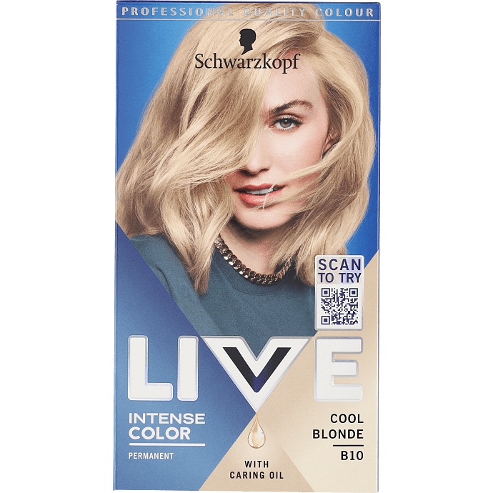 Permanent hårfarve B10 Cool Blonde