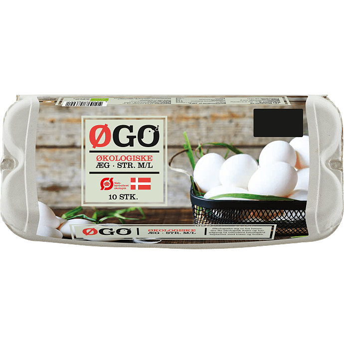 Økologiske æg M/L øko