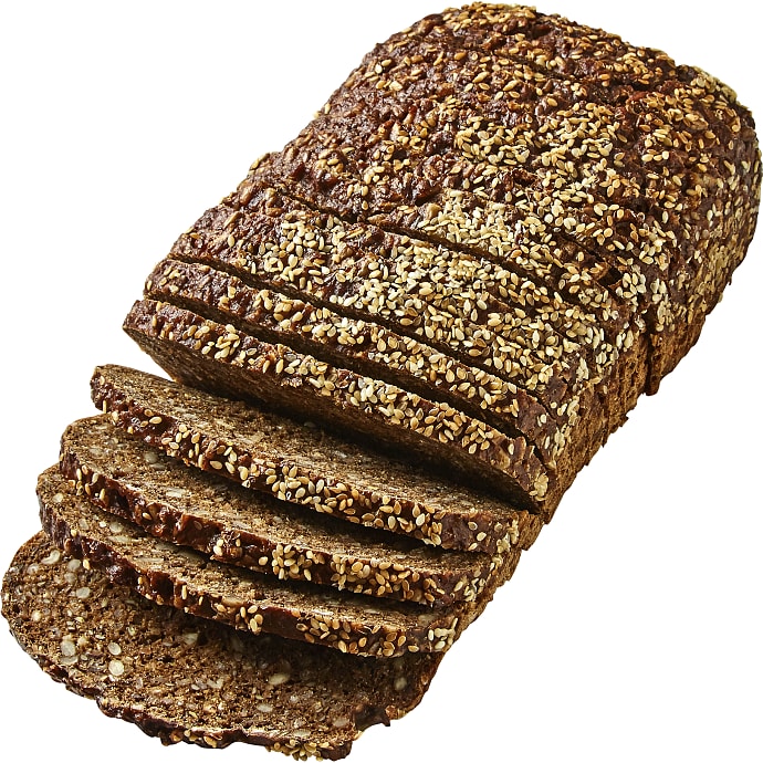 Skiveskåret softkernerugbrød
