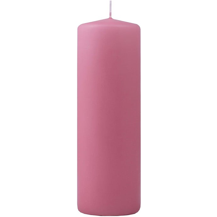 Salling bloklys 5x15 cm - gammelrosa