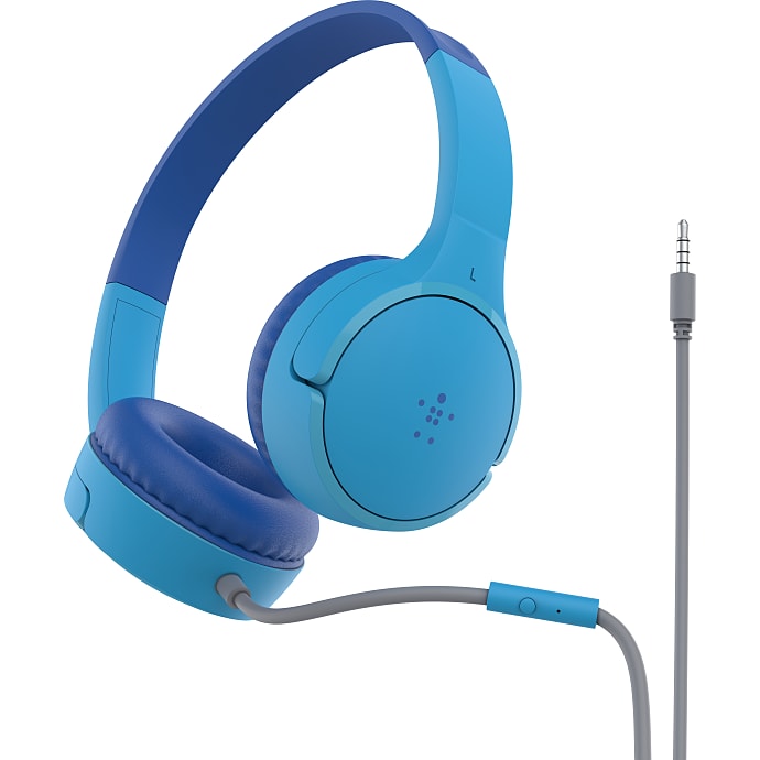 Belkin SOUNDFORM Mini børnehøretelefoner - blå