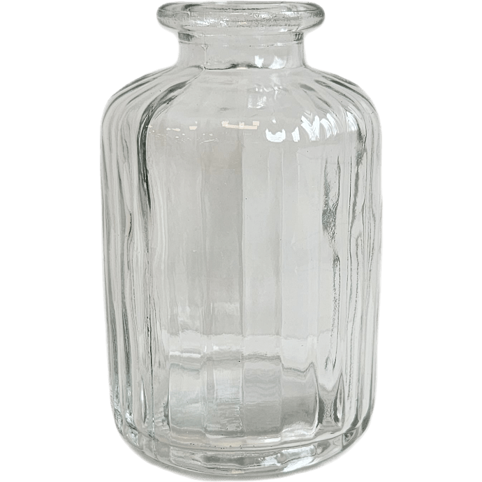 Glasvase H:10 cm - klar