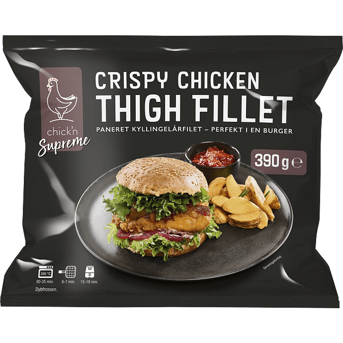 Paneret kyllingelårfilet
