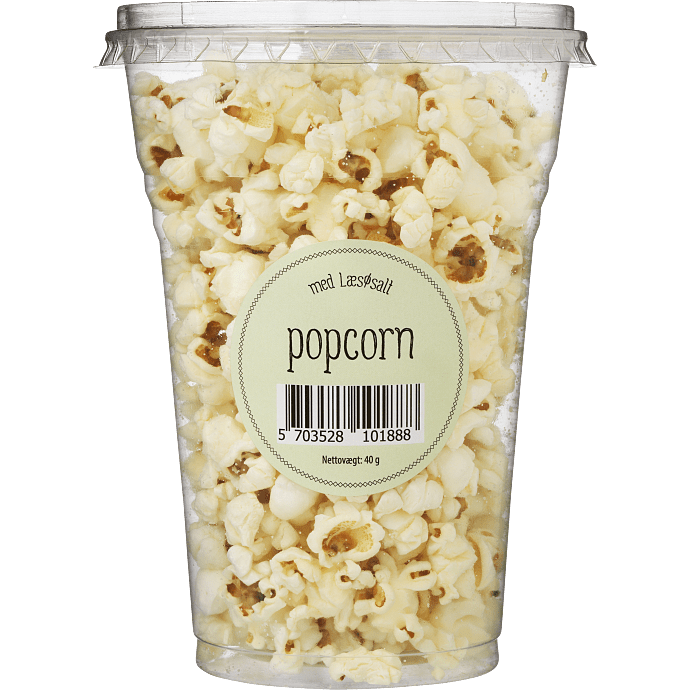 Popcorn m. Læsø salt