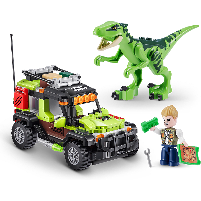 Max Bricks dinosauer eventyr - 228 dele