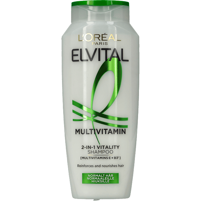 2-i-1 shampoo m. E-, B3- og B5-vitamin